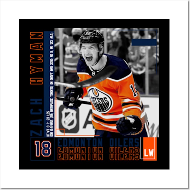 Zach Hyman Paper Poster Wall Art by art.Hamdan